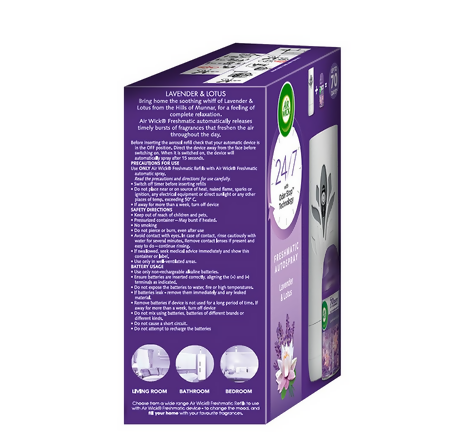 Screenshot 2025-08-03 at 23-14-01 Airwick Freshmatic Air Freshner Spray Complete Kit Hills of Munnar - 250 ml (Lavender & Lotus) Amazon.in Home & Kitchen