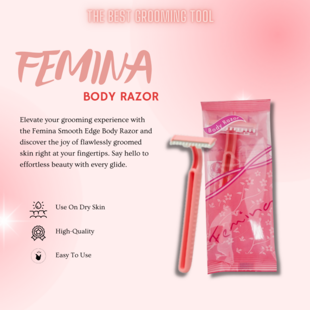 Treet Femina Body Razor (Pack of 12 ) - Pakistan