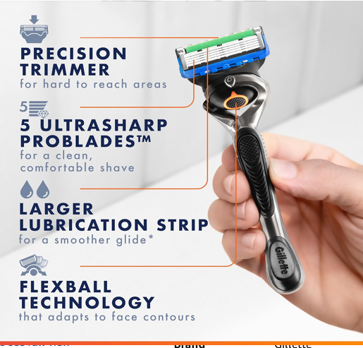 Gillette ProGlide Men's Razor Blade - 12 Refills