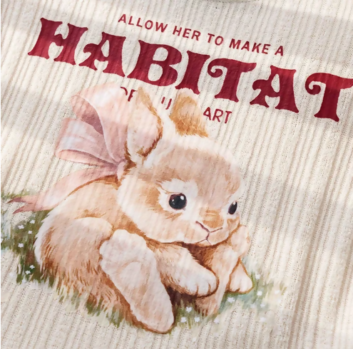Screenshot 2025-06-17 at 16-44-38 Girl T-shirts Lovely Rabbit Lace Up Bow Kids Shirt Short Sleeve Tshirts Baby Clothes Summer Baby Girl Clothes Daraz.lk