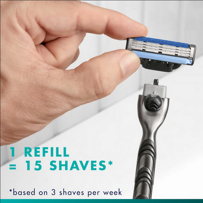 Gillette Mach 3 Men's Razor Blades Refills - 8 Pack