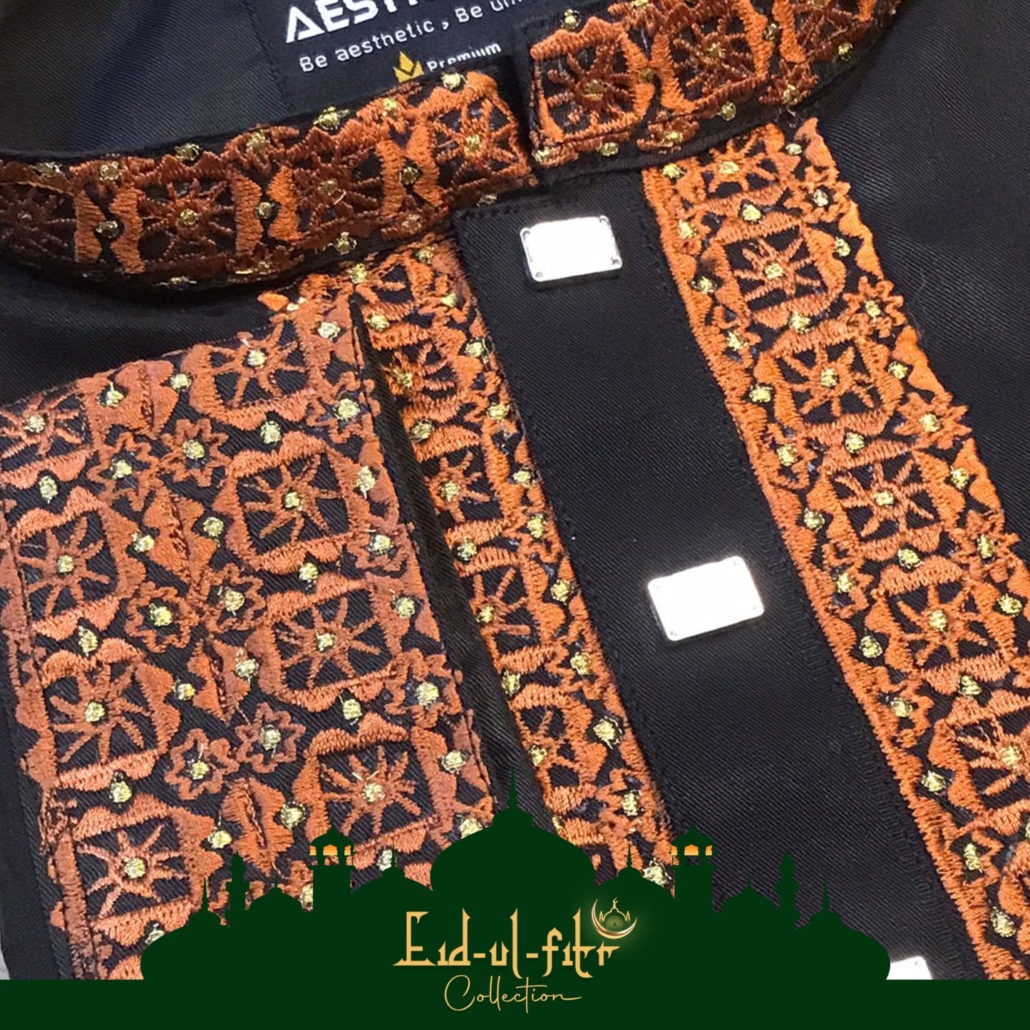 Aesthetic Embroidered ELITE Quality Panjabi – AP56