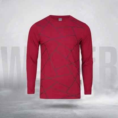 Maroon Premium Quality Long Sleeve T-Shirt