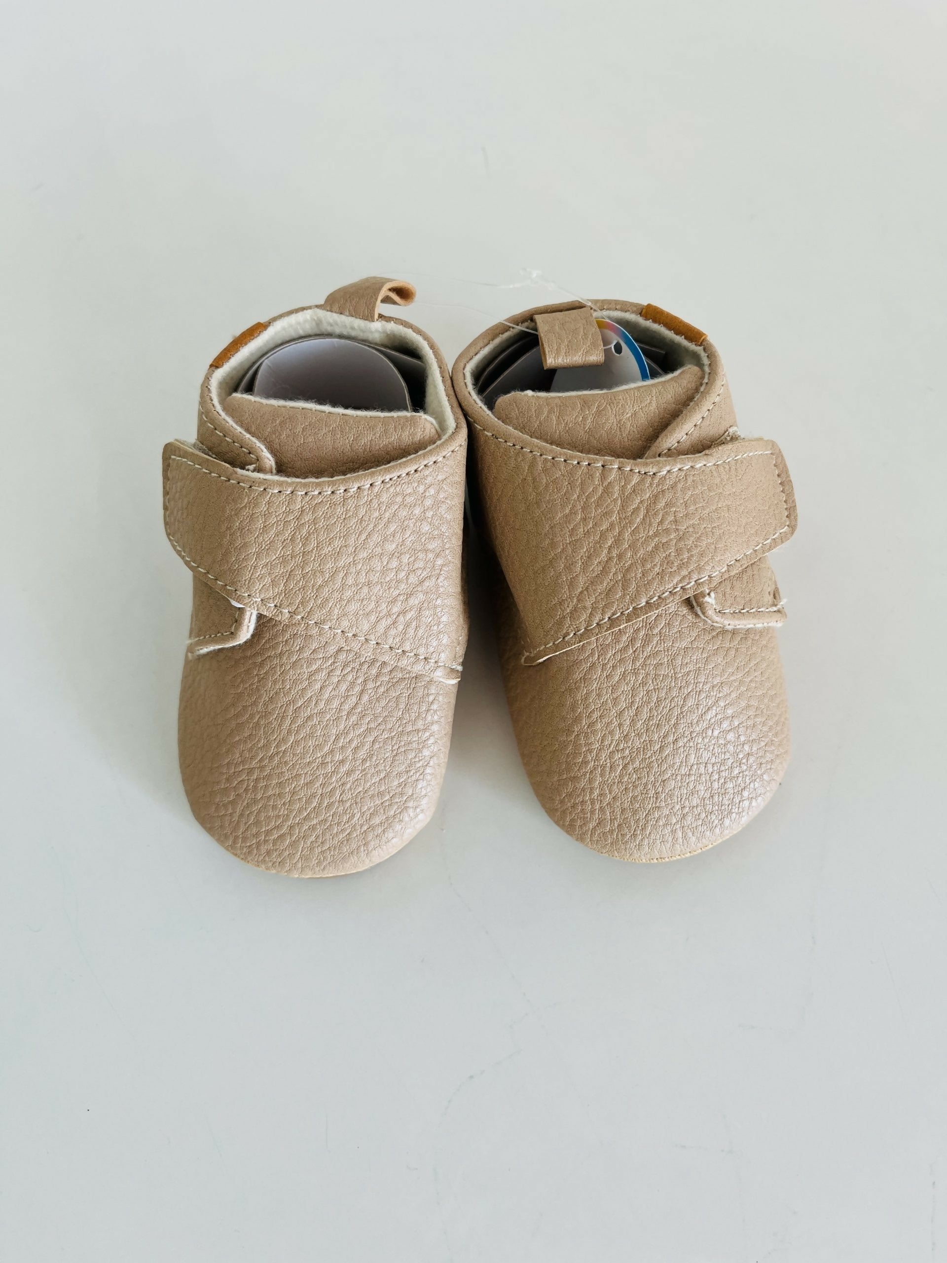 Original China Imported Pale Brown Baby Shoes