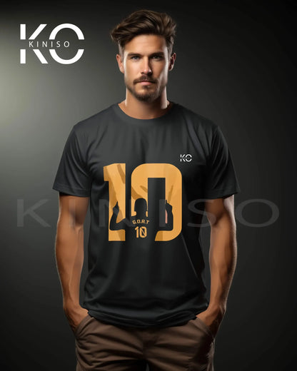 Black-Color-Messi-G.O.A.T-Half-Sleeve-Crew-Neck-T-Shirt-for-Men-in-Bangladesh-By-KINISO-scaled