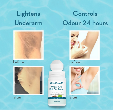 Screenshot 2025-08-05 at 13-50-43 WishCare Underarm Roll On Serum - 5_ AHA & 3_ Kojic Acid for Brightening & Odour Control - Roll On Deo for Women & Men- 0_ Alcohol & Long Lasting Aqua Fragrance - 50ml Amazon.in Beauty