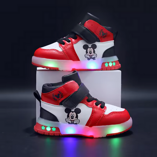 Screenshot 2025-05-08 at 12-04-25 Children Mickey Minnie Led Shoes Boys Girls Lighted Sneakers Glowing Shoe for Kids Soft Soled Breathable Casual Baby Shoes - AliExpress