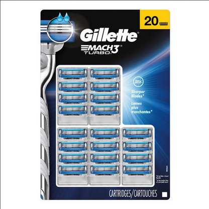 Gillette Mach 3 Turbo Shaving Cartridges – 6s Pack