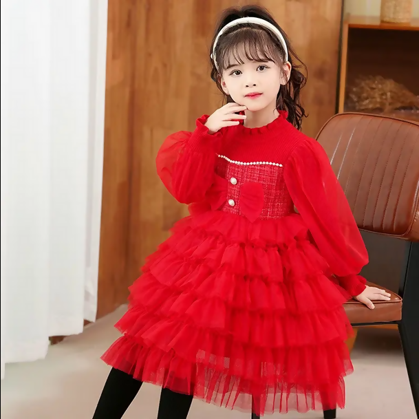 Screenshot 2025-01-18 at 21-12-47 New Children's Pink Champagne Elegant Long-sleeved High Collar Lace Sequin Cute Girl Princess Dress - Buy Little Princess Girl Dress new Beautiful Girl Without Dress cute Fashion Girls Puffy [...]