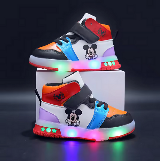 Screenshot 2025-05-08 at 12-03-37 Children Mickey Minnie Led Shoes Boys Girls Lighted Sneakers Glowing Shoe for Kids Soft Soled Breathable Casual Baby Shoes - AliExpress
