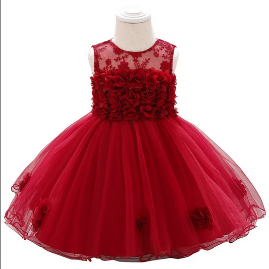 Original China Imported Red Wine Frock