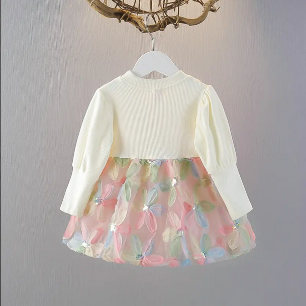 Original China Imported Pinkish Grey Frock