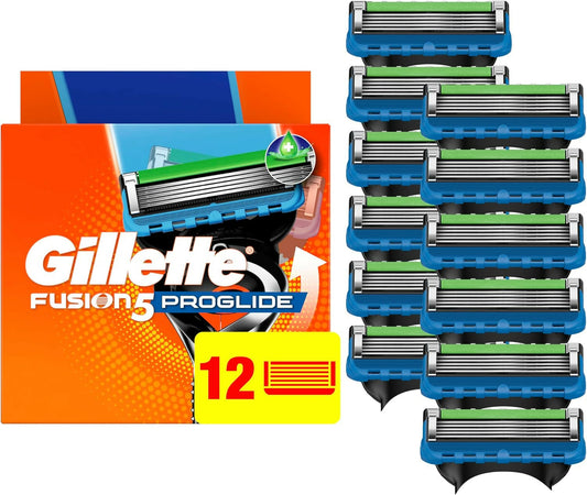 Gillette ProGlide Razor Refills for Men -12 Refills