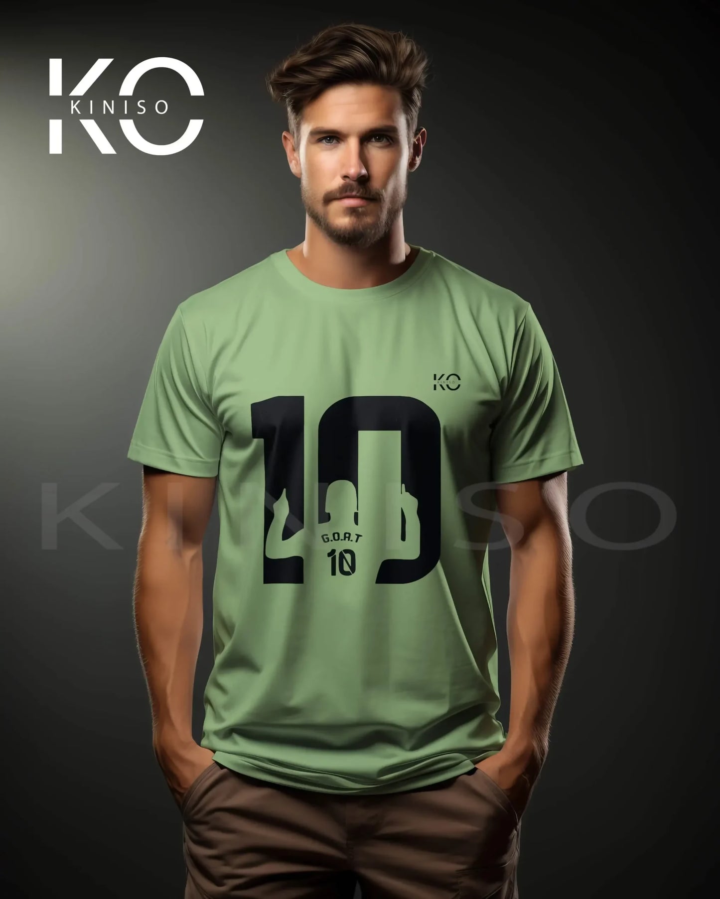 Pastel-Green-Color-Messi-G.O.A.T-Half-Sleeve-Crew-Neck-T-Shirt-for-Men-in-Bangladesh-By-KINISO-scaled