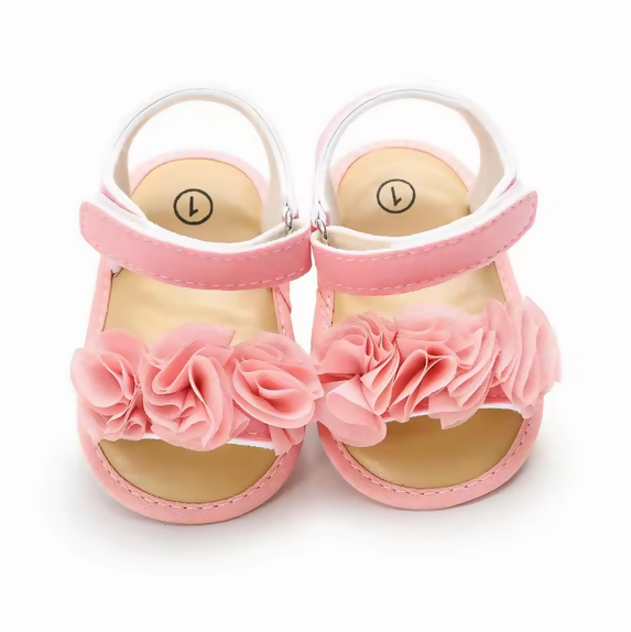 Screenshot 2025-04-15 at 21-36-23 Baby Shoes Sandals Baby Girl Summer Flat White Flower Princess Shoes Newborn Toddler Infant Elegant Pink Cute Prewalkers 0-18M - AliExpress