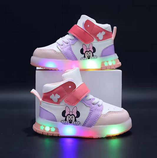 Screenshot 2025-05-08 at 12-04-18 Children Mickey Minnie Led Shoes Boys Girls Lighted Sneakers Glowing Shoe for Kids Soft Soled Breathable Casual Baby Shoes - AliExpress