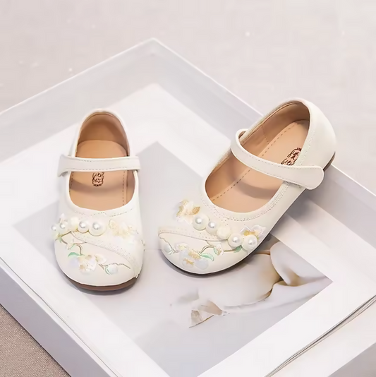 Screenshot 2025-04-16 at 16-24-15 Girl's Fashionable Chinese Embroidery Beaded Children Single Shoes 2024 Spring New Kids Sweet Pearl Princess Shoes Hook & Loop - AliExpress