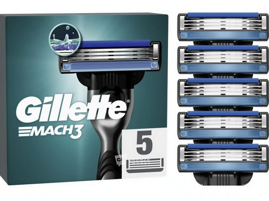 Gillette Mach3 5 PCs Cartridge Blade - Germany