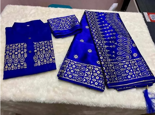 Screenshot 2025-04-29 at 16-49-32 Stylish & fashionable New Matching best JAPANI SILK _Coupple Dress_For Men & Women _ Saree Panjabi Blawse pc_ (Combo Set)) Daraz.com.bd