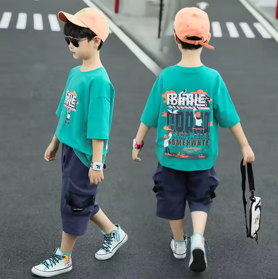 Screenshot 2025-02-23 at 18-02-12 2021 Teenager New Summer Boys Clothes Sets Children Letter T-shirt Short Sleeve Shorts Pants Kids 5 6 7 8 10 11 12 Years - AliExpress 1501