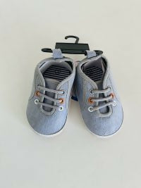 Original China Imported Cadet Grey Baby Shoes